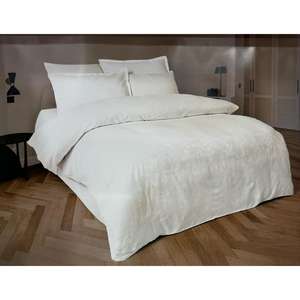 Altınbaşak Jacquard <b>Satin</b> Double <b>Duvet</b> Cover <b>Set</b> Perle Arcane Collection - Product Image 2