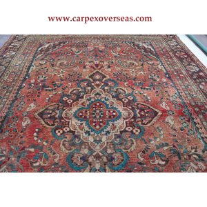 Tapis en laine persan tribal turkmène de haute qualité pour l'exercice de camping utilisation de prière taille personnalisée résistant aux taches et antidérapant - Product Image 4