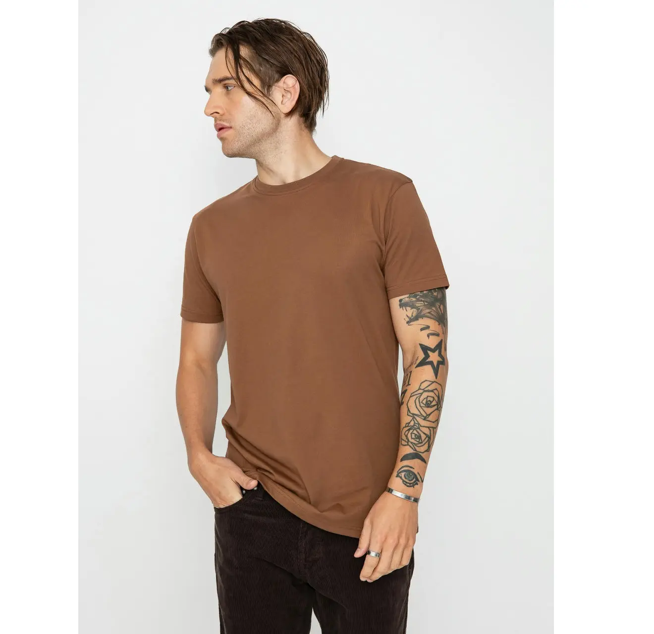 Высококачественные 100% хлопковые шорты премиум-класса футболки с рукавами на заказ разные цвета футболки для мужчин с индивидуальным принтом логотипа