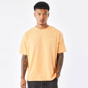 เสื้อยืดคอกลมผ้าฝ้ายหนา 220 กรัม ทรงโอเวอร์ไซส์ ไหล่ตก สำหรับผู้ชาย สไตล์ลำลองสุดเท่ ลายพิมพ์ดีไซน์พิเศษ - Product Image 2