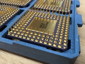 Vintage Ceramic CPU Processor Scrap Used Model 0000 - Product Image 1