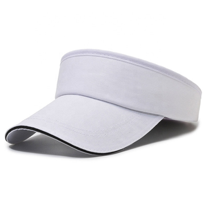 High Quality <b>Soft</b> Cotton Adjustable Sun Visor Caps Comfortable Customized Wholesale <b>Jeans</b> for <b>Women</b> and Men for Sports - Product Image 5