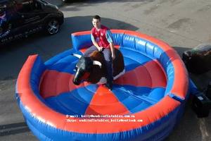 Toro de rodeo mecánico <span class=keywords><strong>inflable</strong></span>, de alta calidad, en venta - Product Image 4