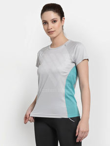 Camisetas Deportivas de Mujer de Tela Suave, Estilo Vintage Lavado, para Entrenamiento, Cuello Redondo, Camisetas Deportivas con Estampado Personalizado - Product Image 3