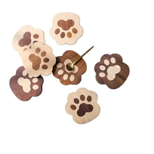 Ensemble de sous-verres indiens faits à la main Design carré en noyer Qualité unique Vaisselle de fête de bureau en résine de bois classique utilisée pour la vaisselle - Product Image 6