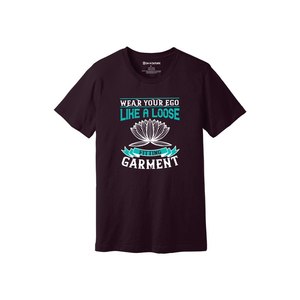 100% algodón camiseta informal para mujer 3D Buddha Themes Logo Print 12 opciones de color 160-180 Heavy GSM diseño personalizable colocación - Product Image 5