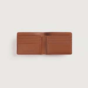 Voren Genuine Leather Bi-fold <b>Wallet</b> Handmade Crazy Horse Leather with Fur Slim <b>Card</b> Holder Design Open Closure Type Brown Color - Product Image 4