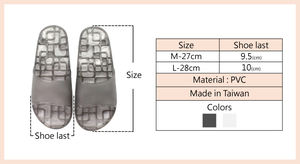 Waterproof Breathable Quick-Drying Black <b>Bathroom</b> for Anti-Slip Flip-Flops All Seasons Autumn - Product Image 6