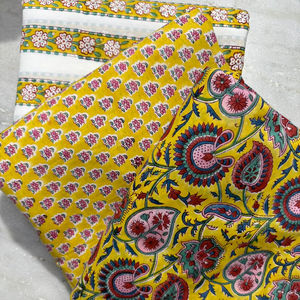 Handmade100 % algodón transpirable bloque de mano tela impresa hecha a mano Jaipur Heritage tradicional tela de algodón ecológica - Product Image 1