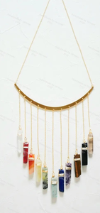 7 <b>Chakra</b> Crystal Hanging Healing Crystal Window Hanging, Gemstone healing gift for other - Product Image 2