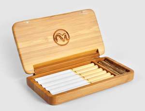 Lujoso soporte de madera para puros para eventos y fiestas Estuche de madera para puros listo para fiestas para un uso versátil - Product Image 5