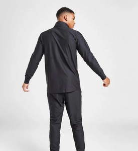 ชุดวอร์มวินเทจสีดำเรียบหรูสำหรับผู้ชาย มีฮู้ดพร้อมเชือกผูก ดีไซน์พิมพ์ลาย ทนทาน ระบายอากาศได้ดี ผลิตจากผ้าฝ้าย 100% - Product Image 4