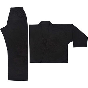 Uniforme de Karate de Color negro para Uniforme de Karate de la mejor calidad Unisex Bajo MOQ Último diseño Uniforme de Karate jiu jitsu kimono - Product Image 2