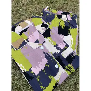 Color Burst Girls Sleepwears Vêtements de nuit amusants et élégants pour les enfants - Product Image 1