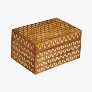 Hot Sale Handmade <b>Wood</b> Rectangle Jewelry <b>Box</b> Elegant Foldable <b>Storage</b> with Mother of Pearl Horn Inlay Bone Inlay Bone Inlay <b>Box</b> - Product Image 4