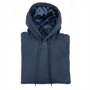 Sudadera con capucha de satén y seda para mujer, con estampado de farol personalizado, forro de seda, forro de satén, de espuma pesada, a la venta - Product Image 5