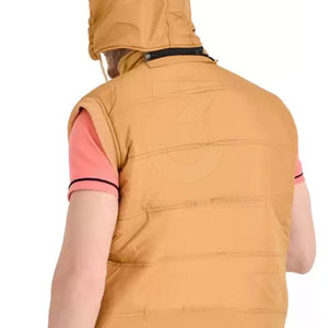 Lightweight Windproof Outdoor Men Puffer Jackets Stand Collar Front for Winter Warmth Breathable Quilted <b>Bubble</b> <b>Top</b> Best Sale - Product Image 2