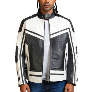 <b>Sheepskin</b> Soft Touch Cowhide Leather Fashion <b>Jacket</b> for Men Best OEM Manufacturers New Style Fashion Leather <b>Jacket</b> for Men - Product Image 1