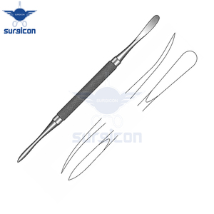 Dingman Outils Médicaux Professionnels Surgicon 18cm Acier Inoxydable Manuel Périoste Ascenseur Double Extrémité Instruments Dentaires MOL - Product Image 6