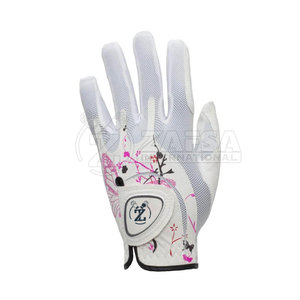 Guantes de Golf Profesionales Personalizados de Piel de Oveja Suave para Mujer, Antideslizantes, Deportivos, de Alta Calidad - Product Image 1