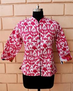 Vintage Kantha taille veste hiver saison porter Style à la mode Vintage taille Kantha vestes Kimonos caftans à la main matelassé manteau - Product Image 3