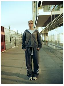 Custom Logo Sweatshirt Men's Hoodies and <b>Pants</b> 2 Pcs Set Tracksuit <b>Cargo</b> Sweatsuit <b>Jogging</b> Men Tracksuit - Product Image 3
