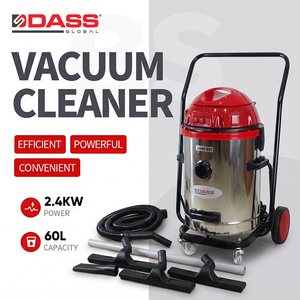 Aspirateur haute pression manuel DASS Jumbo WD2 220V 2,4KW 60L pour nettoyage humide et sec des tapis, portable, pour usage domestique - Product Image 1