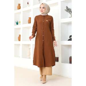 Ensemble de costume boutonné décontracté mi-long - Product Image 1