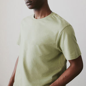 เสื้อยืดผู้ชายแบบปรับแต่งได้ คุณภาพสูง ผลิตจากผ้าฝ้ายรักษ์โลก สวมใส่สบาย เนื้อผ้านุ่ม แขนสั้น ทรงปกติ - Product Image 4