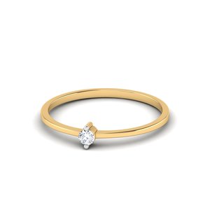 Sterling Silver Gold Plated Custom Engagement Wedding Gift <b>Ring</b> Brilliant Cut Diamond Timeless Bezel Set IGI Certified Classic - Product Image 4