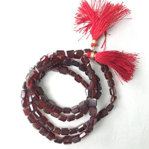 100% Natural IGI Certified AA Grade Red Garnet 8x7x5mm Octagon Shape Plain <b>Stone</b> <b>Beads</b> Dark Bluish Red Vivaaz Gems Jaipur - Product Image 5