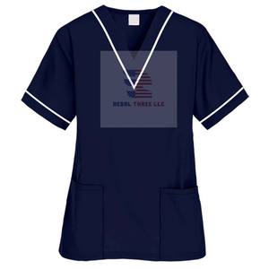 Chemise de gommage médical d'hôpital de vente chaude haut médical de gommage unisexe - Product Image 2
