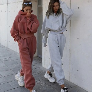 Ensemble 2 pièces à la mode pull à capuche classique et pantalon tenues décontractées pour garçons et filles 2-13 ans pour le printemps automne hiver - Product Image 2