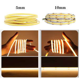 Bande lumineuse LED COB 12V fine 5mm 6000K blanc froid 16,4 pieds lumineuse 4000Lm CRI>90 uniforme sans points 400LEDs/M - Product Image 4