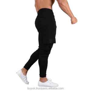 Pantalones Deportivos Casuales para Hombre, para Baloncesto, Correr, Gimnasio, Resistentes al Viento, 100% Nailon, para Fitness - Product Image 3