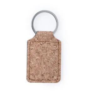 Portachiavi in Sughero Kimbox, Gadget Promozionale Sostenibile, Moschettone Ecologico per Chiavi - Product Image 2