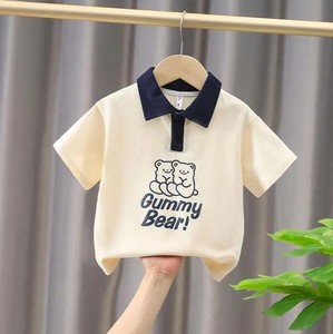 Camiseta Polo para Niños al por Mayor, de Alta Calidad, 180GSM, Tejido Suave de Poliéster/Algodón, Personalizable, Corte Holgado, Cuello Redondo, Informal - Product Image 4
