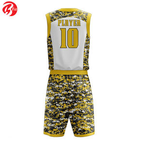 Ensembles d'uniformes de maillots de basket-ball personnalisés les plus vendus uniformes de basket-ball respirants de bonne qualité par Benefit Enterprises - Product Image 2