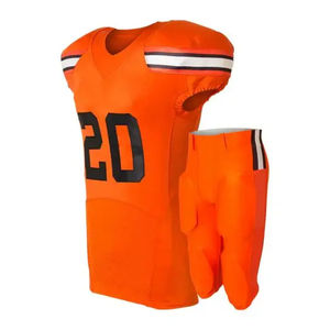 Uniforme de football américain par sublimation uniforme unisexe 7v7 personnalisé de haute qualité uniforme 7on7 à séchage rapide pour hommes avec personnalisation - Product Image 5