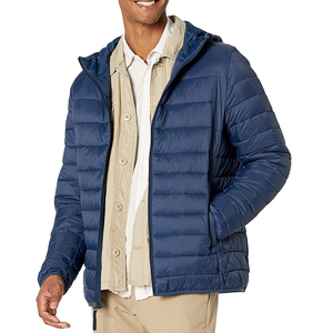 Veste d'hiver personnalisée de haute qualité à prix de gros vestes pour hommes avec col en fourrure à bulles et rembourrage de la taille pour hommes Service OEM - Product Image 1