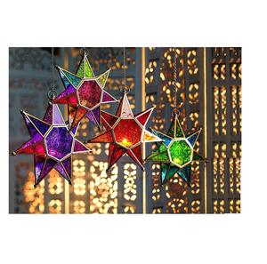 ที่มีคุณภาพสูงดาวโคมไฟตกแต่งโคมไฟคริสต์มาสจี้แสงสำหรับแขวนใช้โดยตกแต่งบ้านเทศกาล - Product Image 6