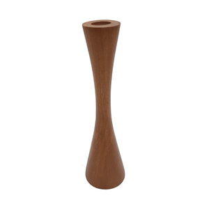 Unique Decorative Wooden <b>Taper</b> <b>Candle</b> Holder Brown Finished For Home Wedding Christmas Tabletop Lighting Decor Handmade Bulk - Product Image 4