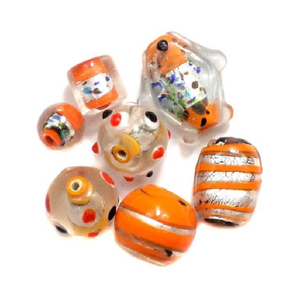 Professional Manufacturer's 14mm Silver Foiled Black & Blue Crystal Glass <b>Beads</b> for Bulk Jewelry Making & Decoration - Product Image 1