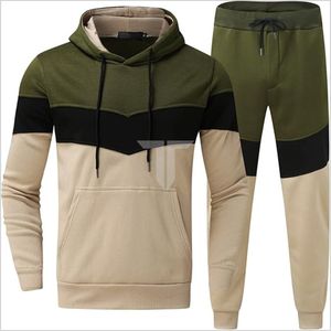 Survêtement de course à pied unisexe imprimé à capuche poches respirant écologique à manches longues Jogging Sportswear confortable - Product Image 3