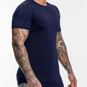 Camisetas informales de secado rápido para entrenamiento ajustadas transpirables Camiseta informal de ropa de calle para hombre más vendida - Product Image 5
