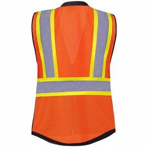 Premium Quality Multi-Color <b>Reflective</b> Safety <b>Vest</b> Durable Direct Manufacturer Custom Logo men's <b>vest</b>, 5-dimensional pocket - Product Image 6