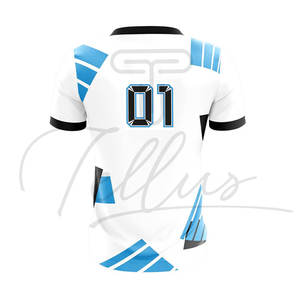 Maillot de football imprimé le plus vendu 100% polyester extensible antibactérien confortable vêtements de sport pour hommes uniforme de club de football - Product Image 2