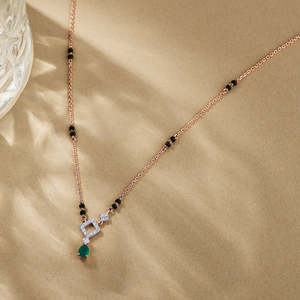Collier Mangalsutra Tanmaniya Diamant Éclat Éternel - Product Image 1