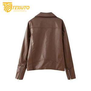 Premium Quality Women's <b>Real</b> <b>Leather</b> <b>Jacket</b> High Quality Genuine <b>Leather</b> <b>jacket</b> with Low MOQ Stylish <b>Leather</b> Women's <b>Jackets</b> - Product Image 5