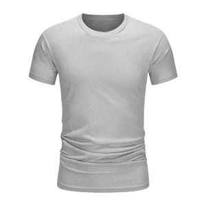Camiseta en blanco para hombre, camiseta lisa informal para hombre, camiseta estampada, Camiseta lisa de gran tamaño - Product Image 3